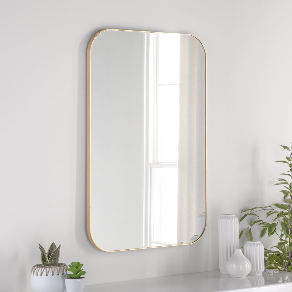 Olivias Antigua Wall Mirror In Gold