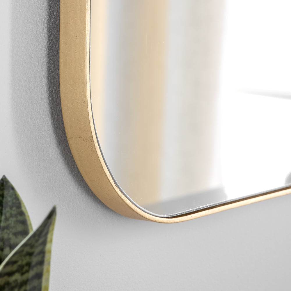 Product photograph of Olivia S Antigua Wall Mirror In Gold from Olivia's.