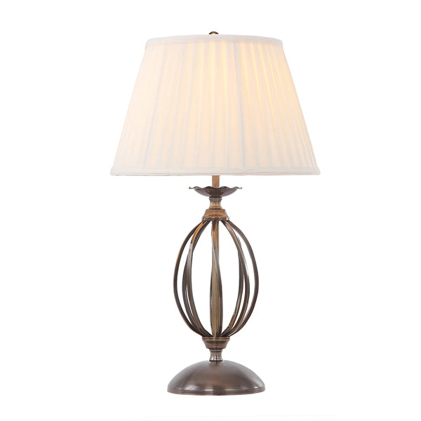 Elstead Artisan 1 Light Table Lamp Aged Brass