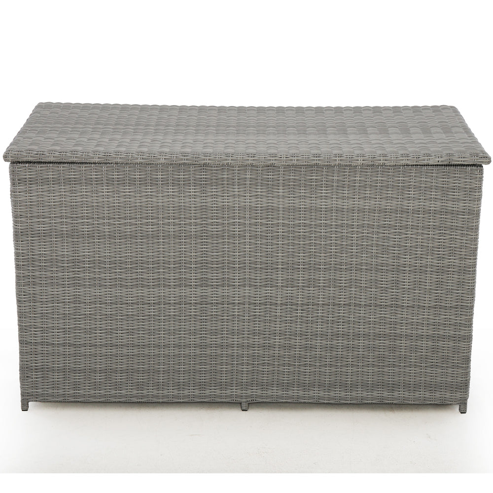 Product photograph of Maze Ascot Cushions Storage Box Grey from Olivia's