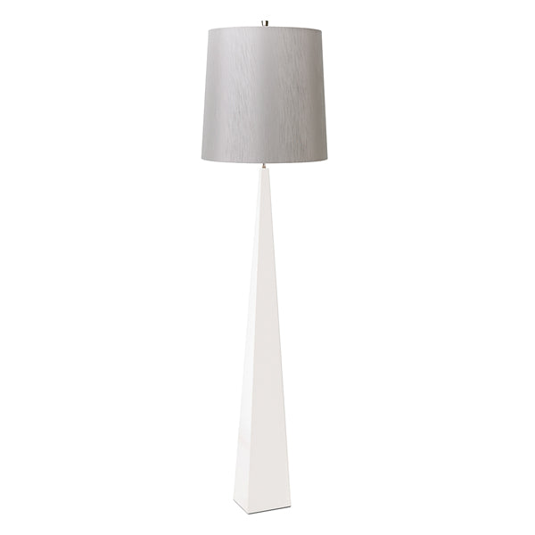 Product photograph of Elstead Ascent 1 Floor Lamp Light White from Olivia's
