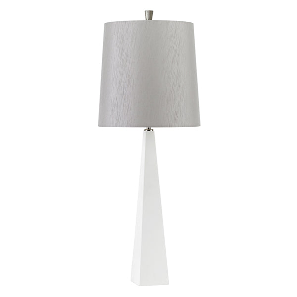 Elstead Ascent 1 Light Table Lamp White