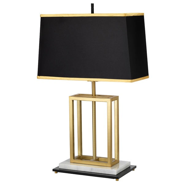 Product photograph of Elstead Atlas 1 Light Table Lamp Brushed Brass from Olivia's.
