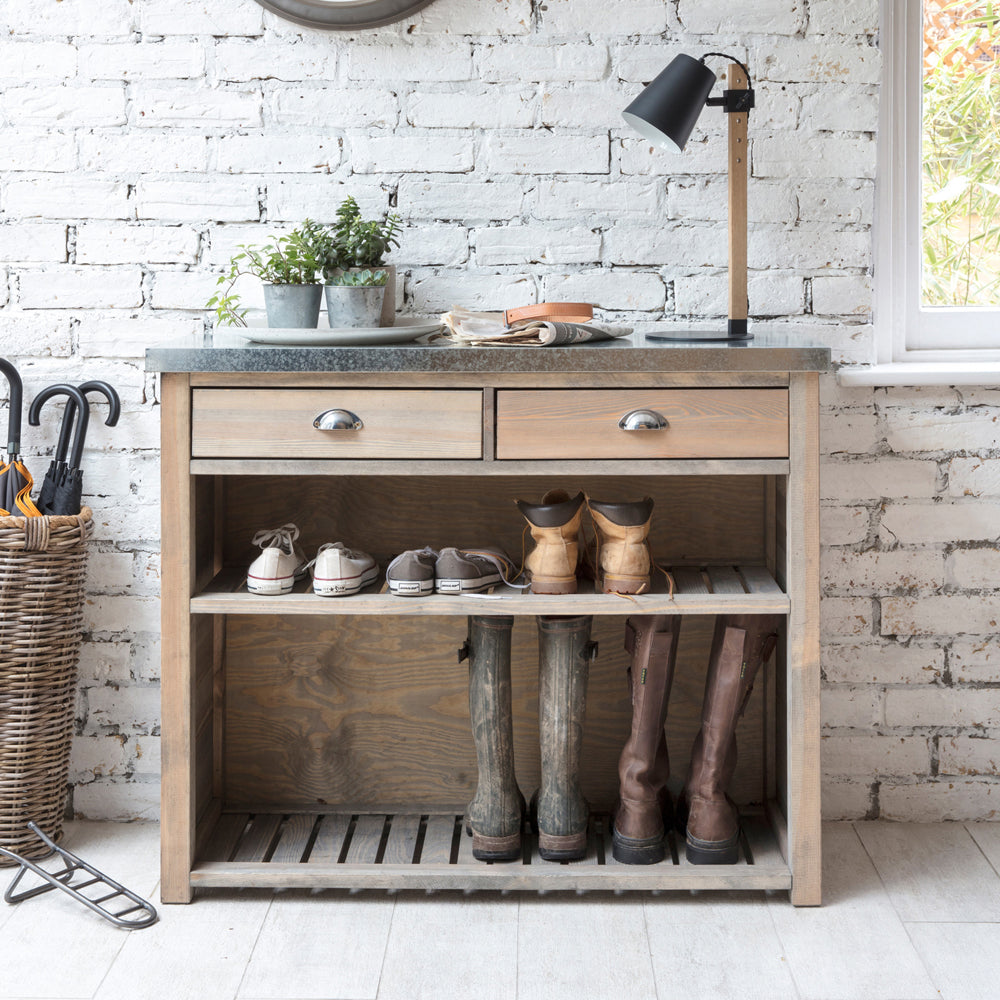 Product photograph of Garden Trading Aldsworth Bootroom Unit In Spruce from Olivia's