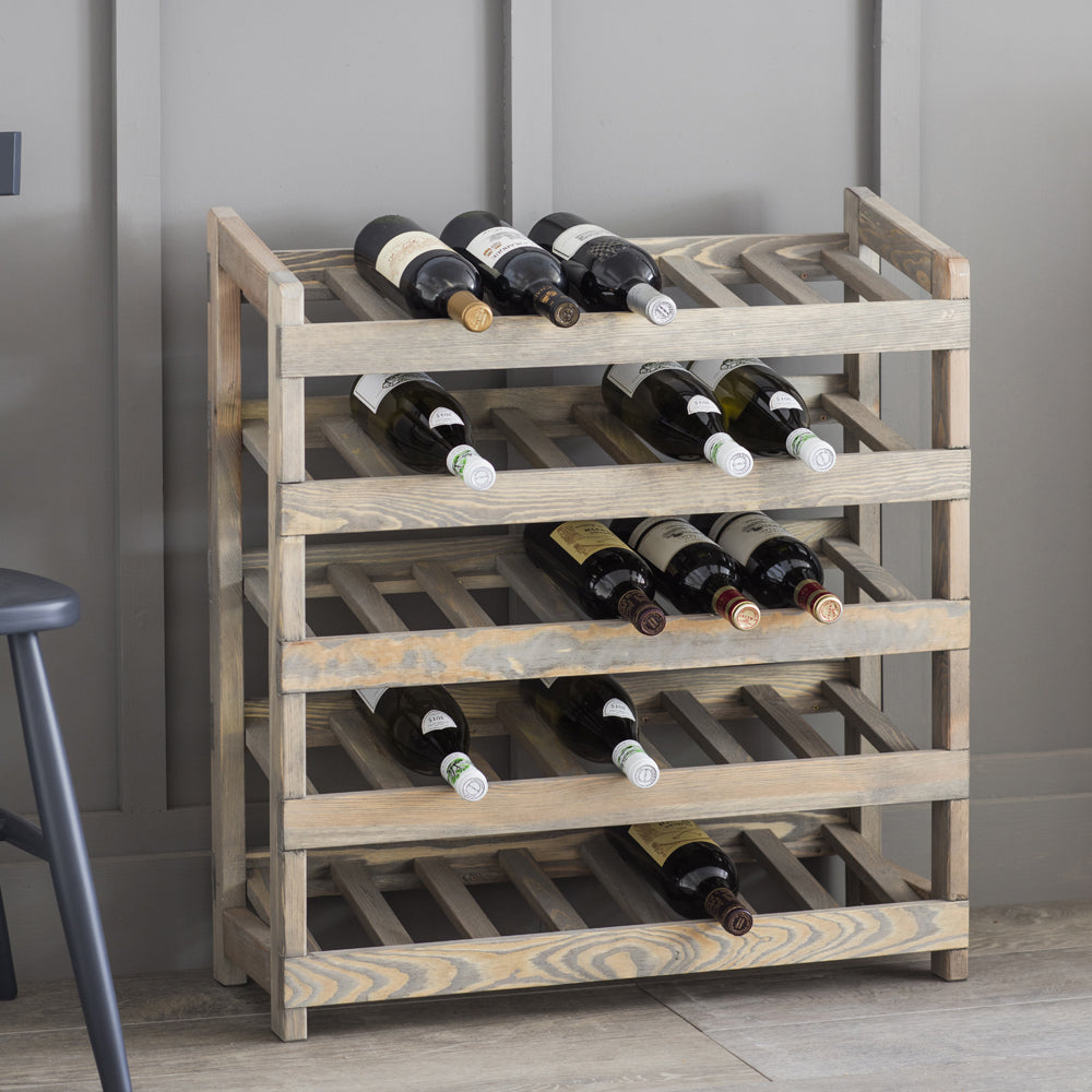 Product photograph of Garden Trading Aldsworth Wine Rack In Spruce from Olivia's
