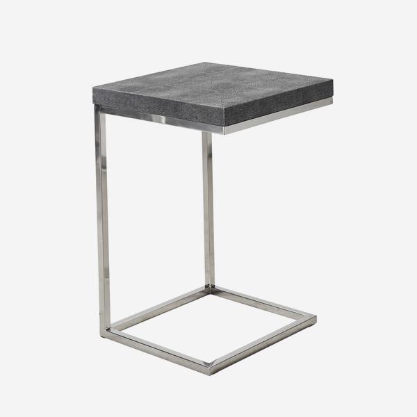 Product photograph of Andrew Martin Ashley Side Table - Grey from Olivia's