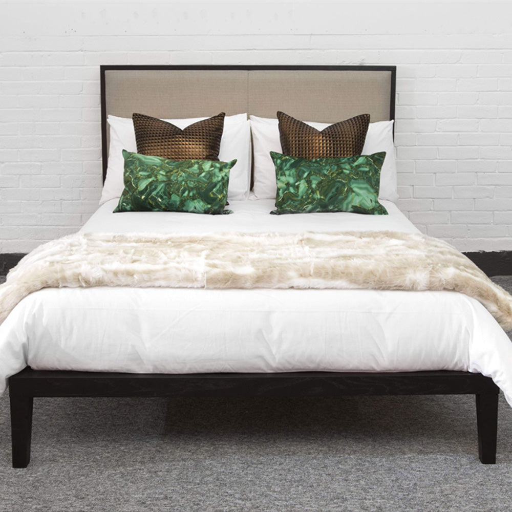 Product photograph of Twenty10 Designs Orchid Wenge Bed Double from Olivia's.