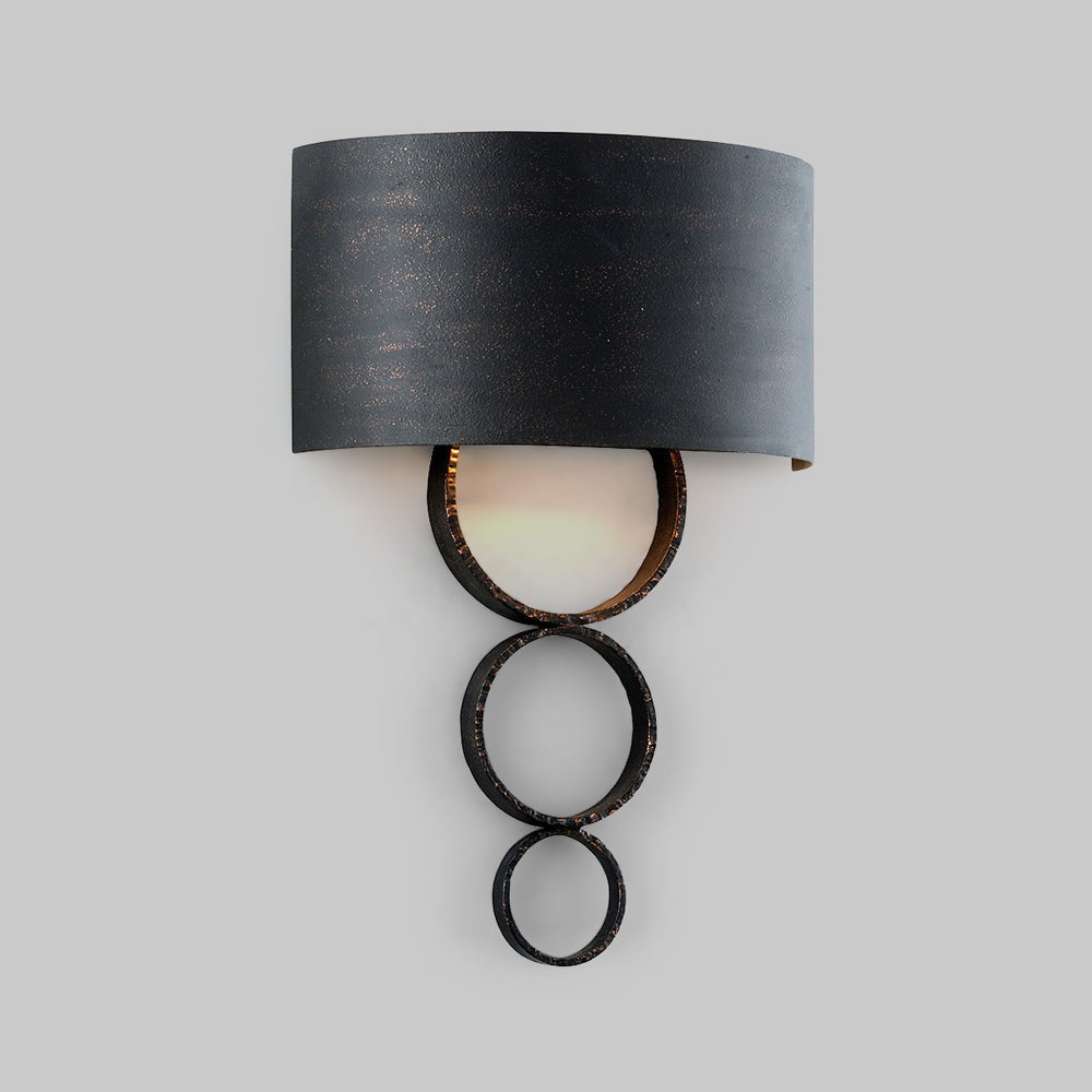 Product photograph of Hudson Valley Lighting Rivington Copper Base Wall Light from Olivia's.