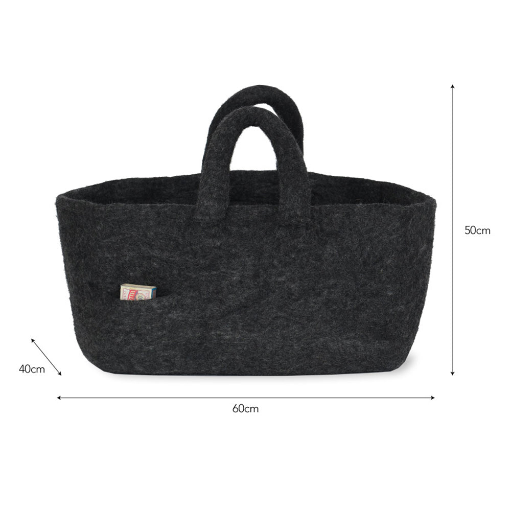 Product photograph of Garden Trading Felt Southwold Basket from Olivia's.