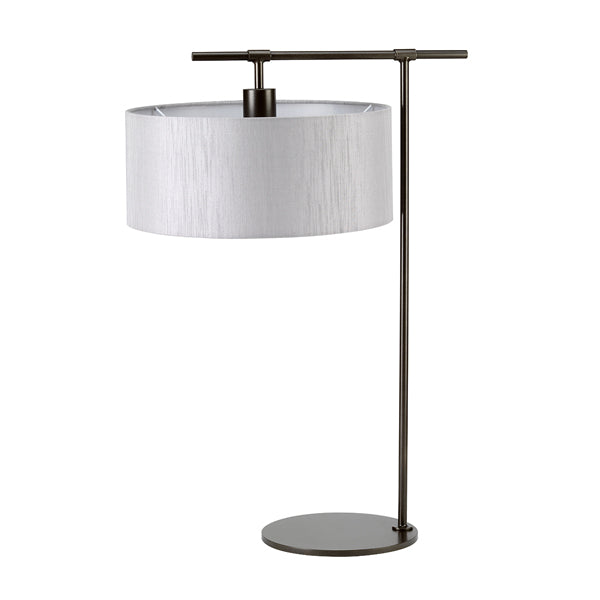 Product photograph of Elstead Balance 1 Light Table Lamp Dark Brown from Olivia's