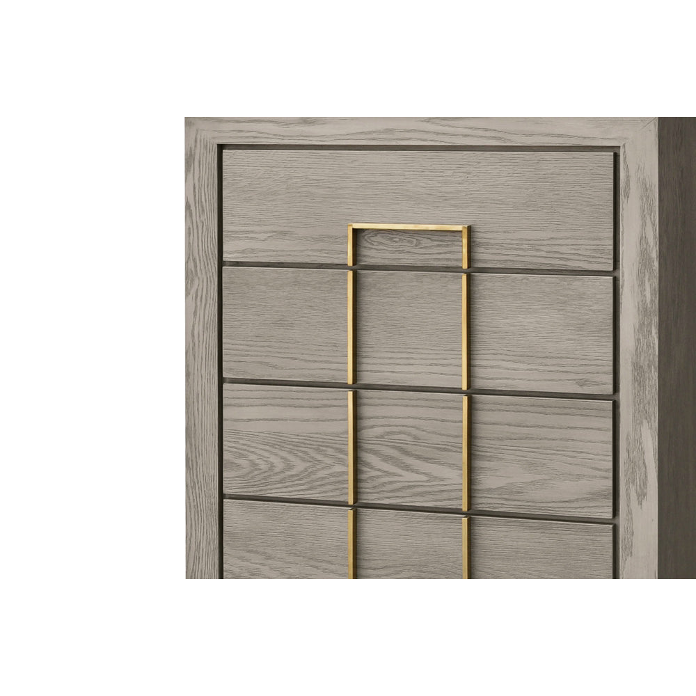 Product photograph of Berkeley Designs Lucca Chest Of Drawer Grey from Olivia's.