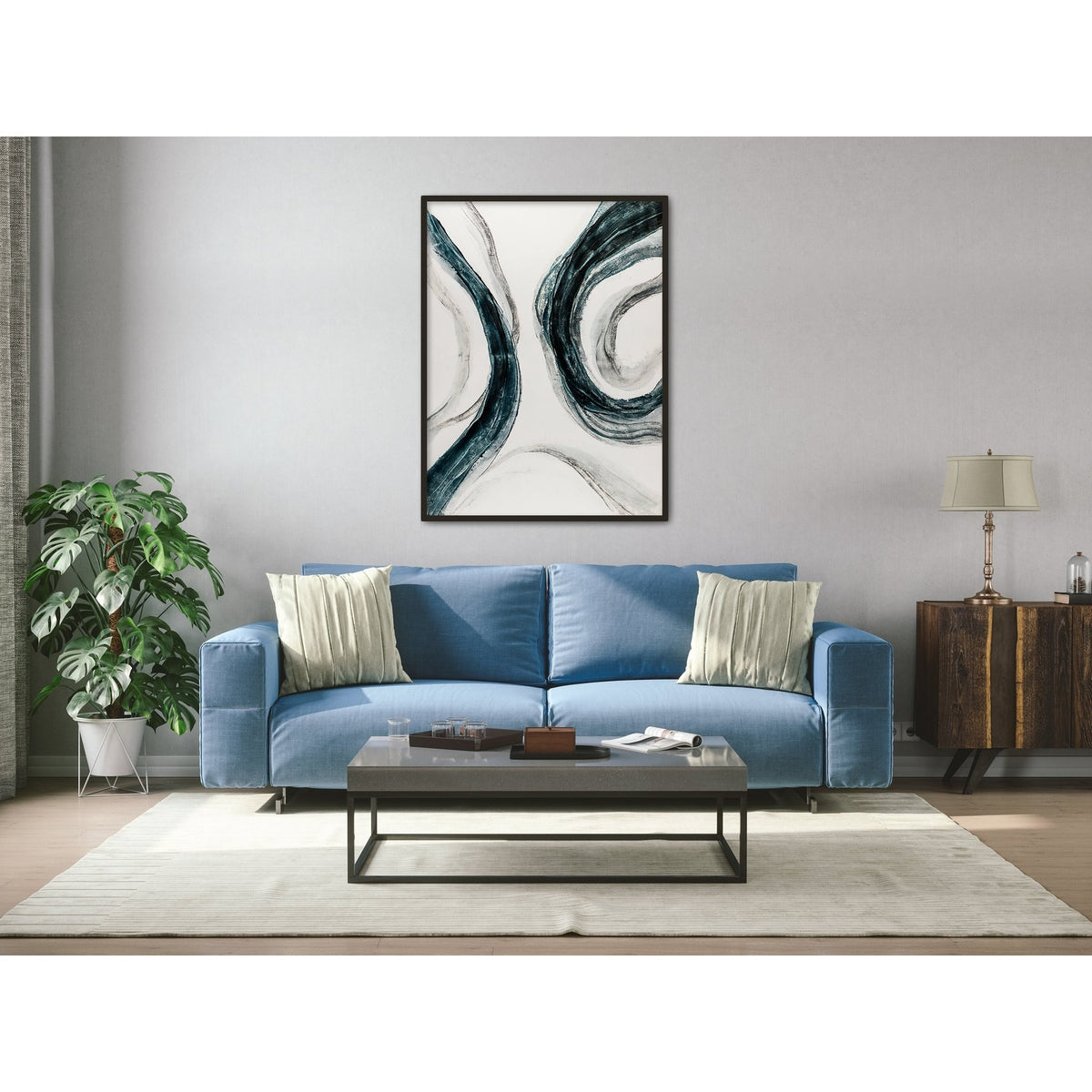 Product photograph of Berkeley Designs Oil Painting On Canvas 04 from Olivia's.