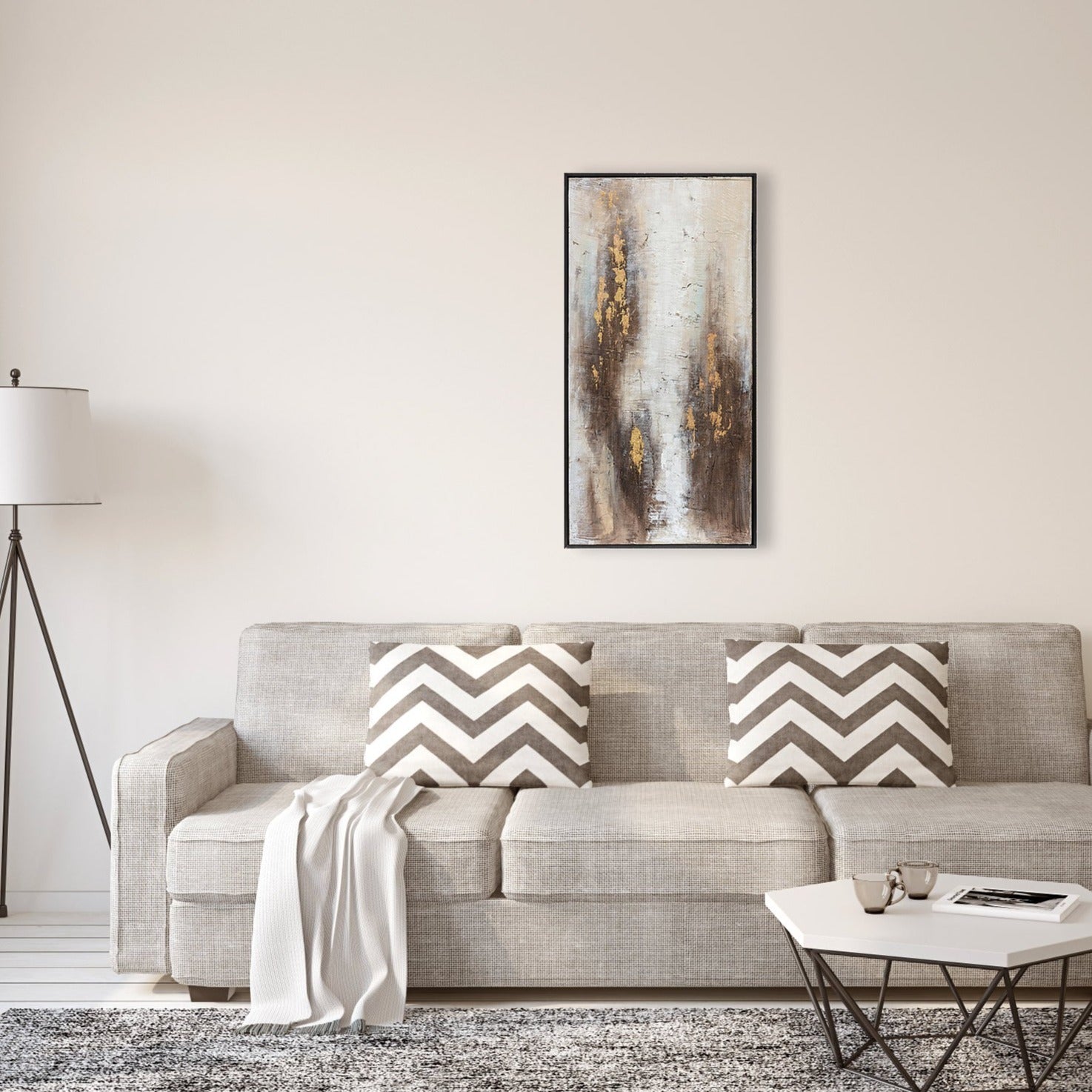 Product photograph of Berkeley Designs Oil Painting On Canvas 16 Wall Art Brown from Olivia's.