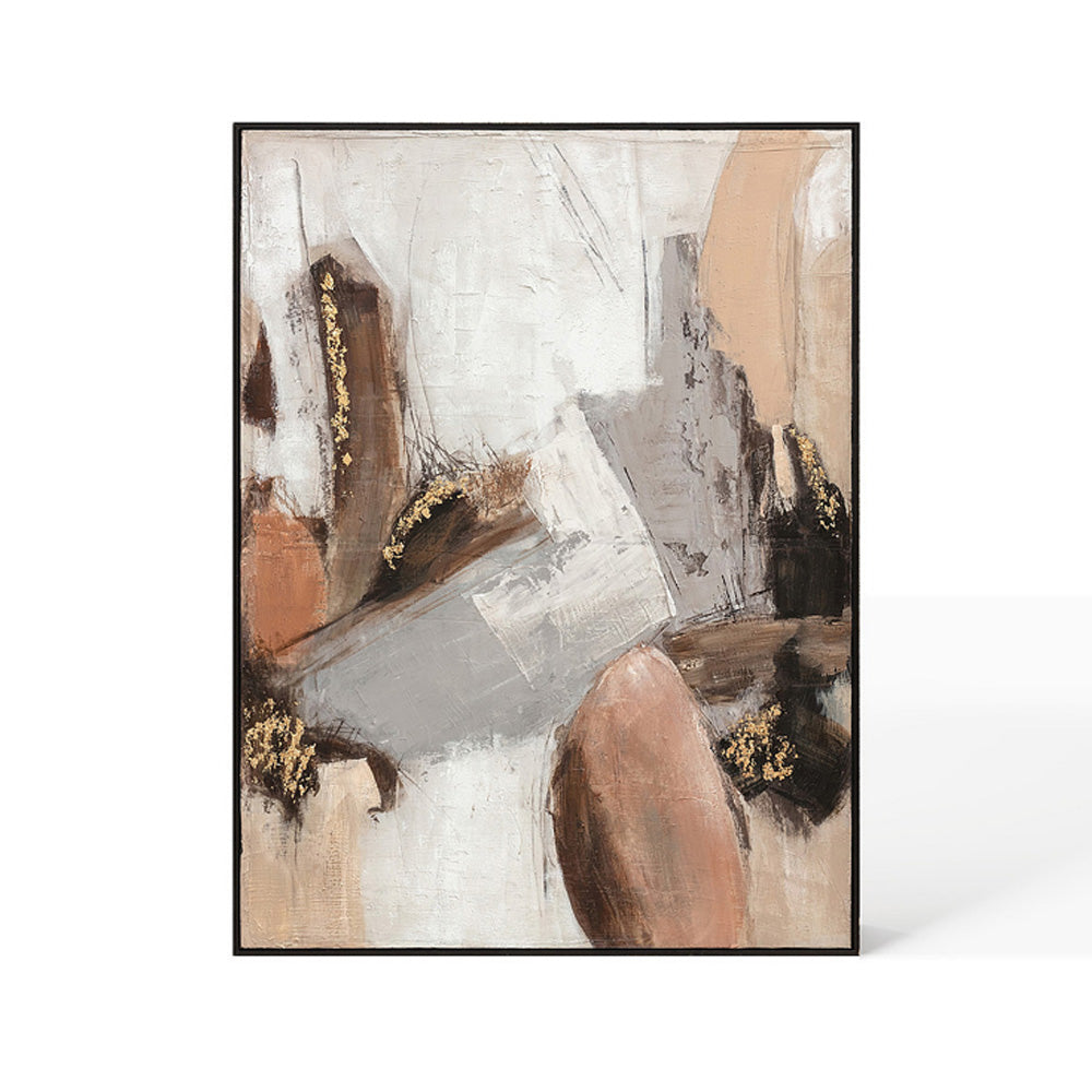 Product photograph of Berkeley Designs Oil Painting On Canvas 21 Wall Art Brown from Olivia's