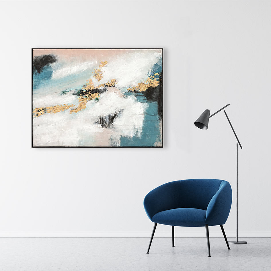 Product photograph of Berkeley Designs Oil Painting On Canvas 22 Wall Art Multicolour from Olivia's.