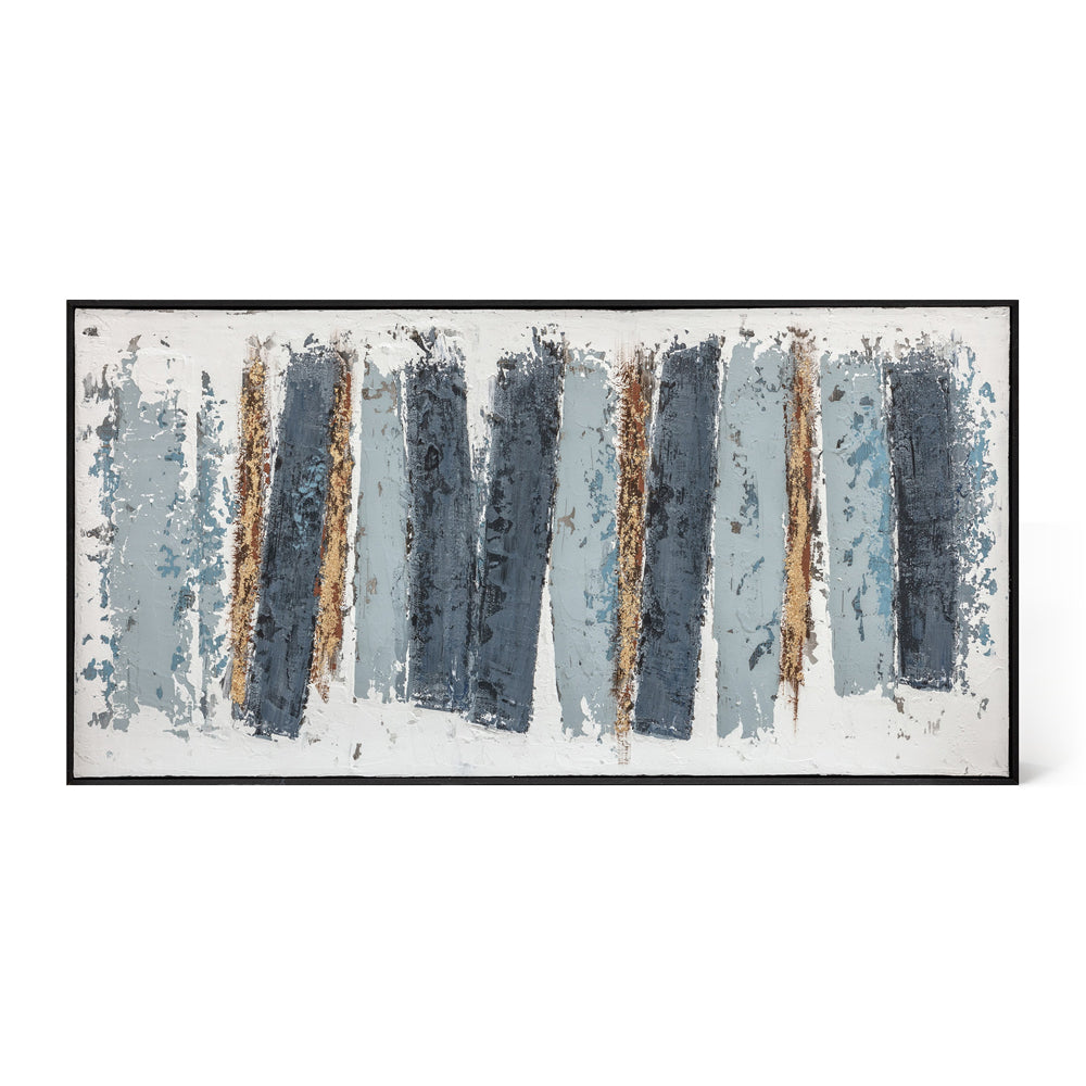 Product photograph of Berkeley Designs Oil Painting On Canvas 23 Wall Art Blue from Olivia's
