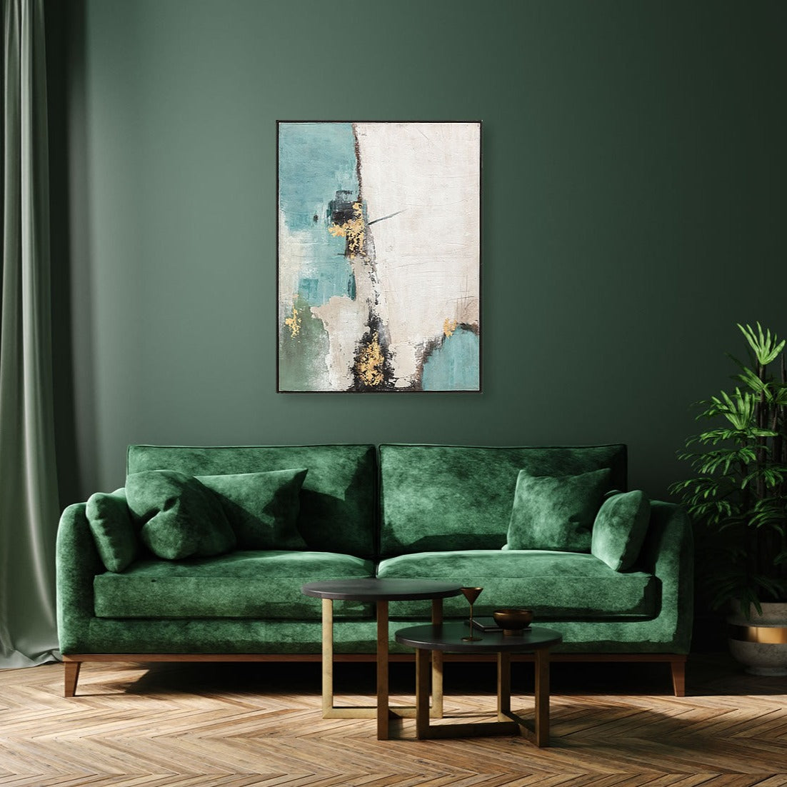 Product photograph of Berkeley Designs Oil Painting On Canvas 24 Wall Art Multicolour from Olivia's.