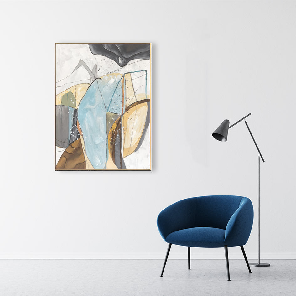 Product photograph of Berkeley Designs Oil Painting On Canvas 27 Wall Art Multicolour from Olivia's.