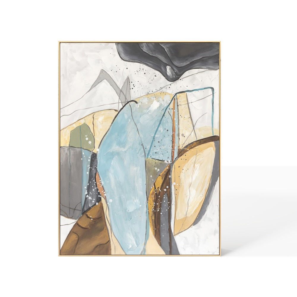 Product photograph of Berkeley Designs Oil Painting On Canvas 27 Wall Art Multicolour from Olivia's.