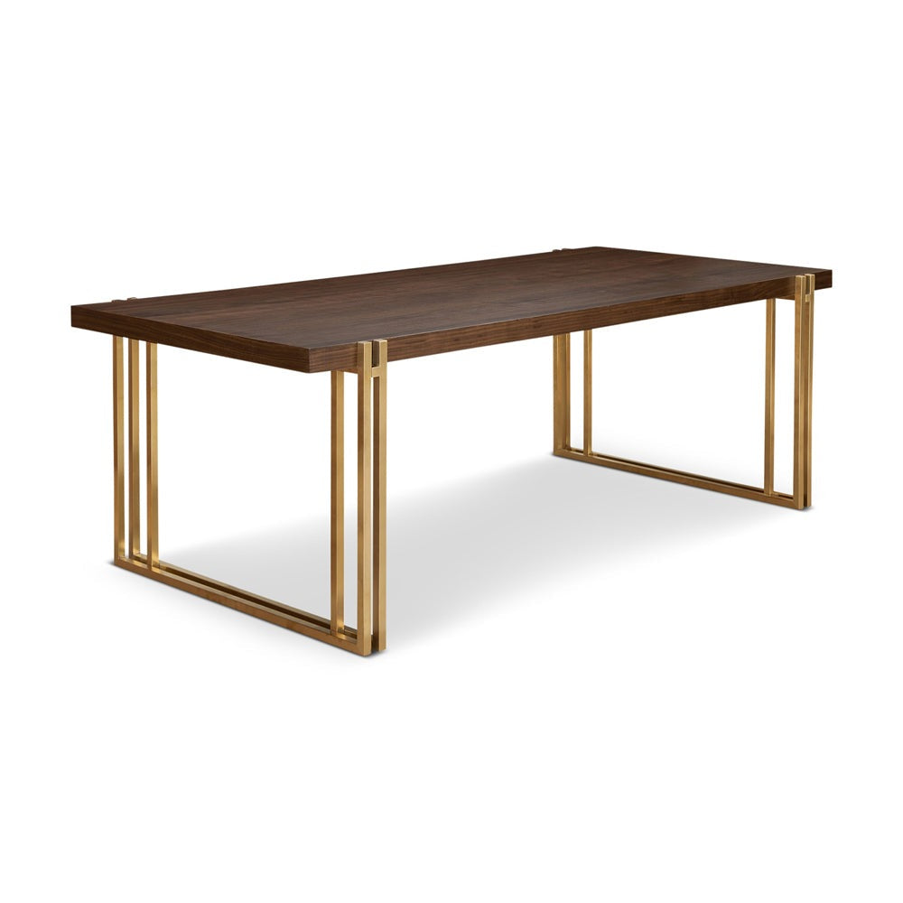 Product photograph of Berkeley Designs Winchester Dining Table Walnut Finish from Olivia's