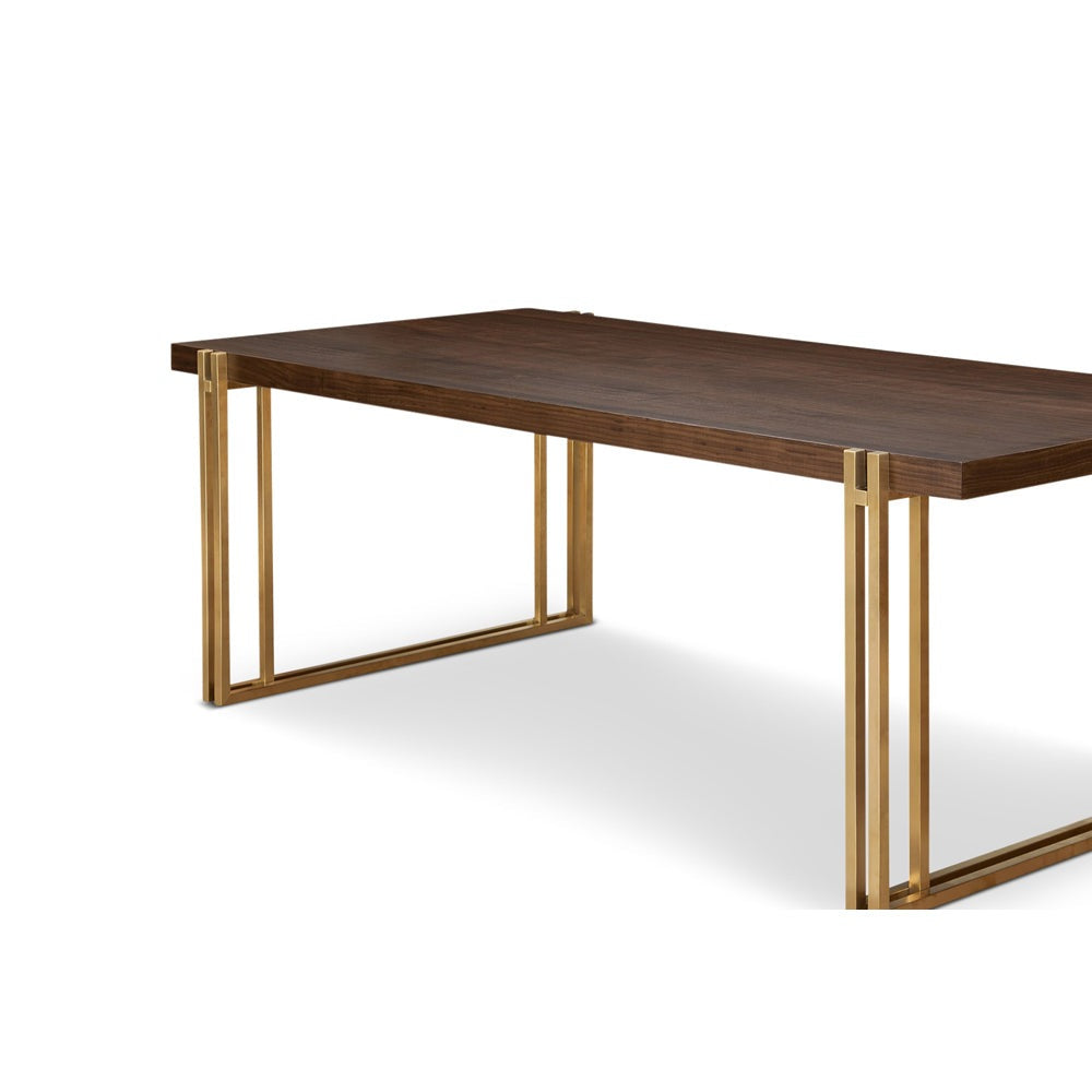 Product photograph of Berkeley Designs Winchester Dining Table Walnut Finish from Olivia's.