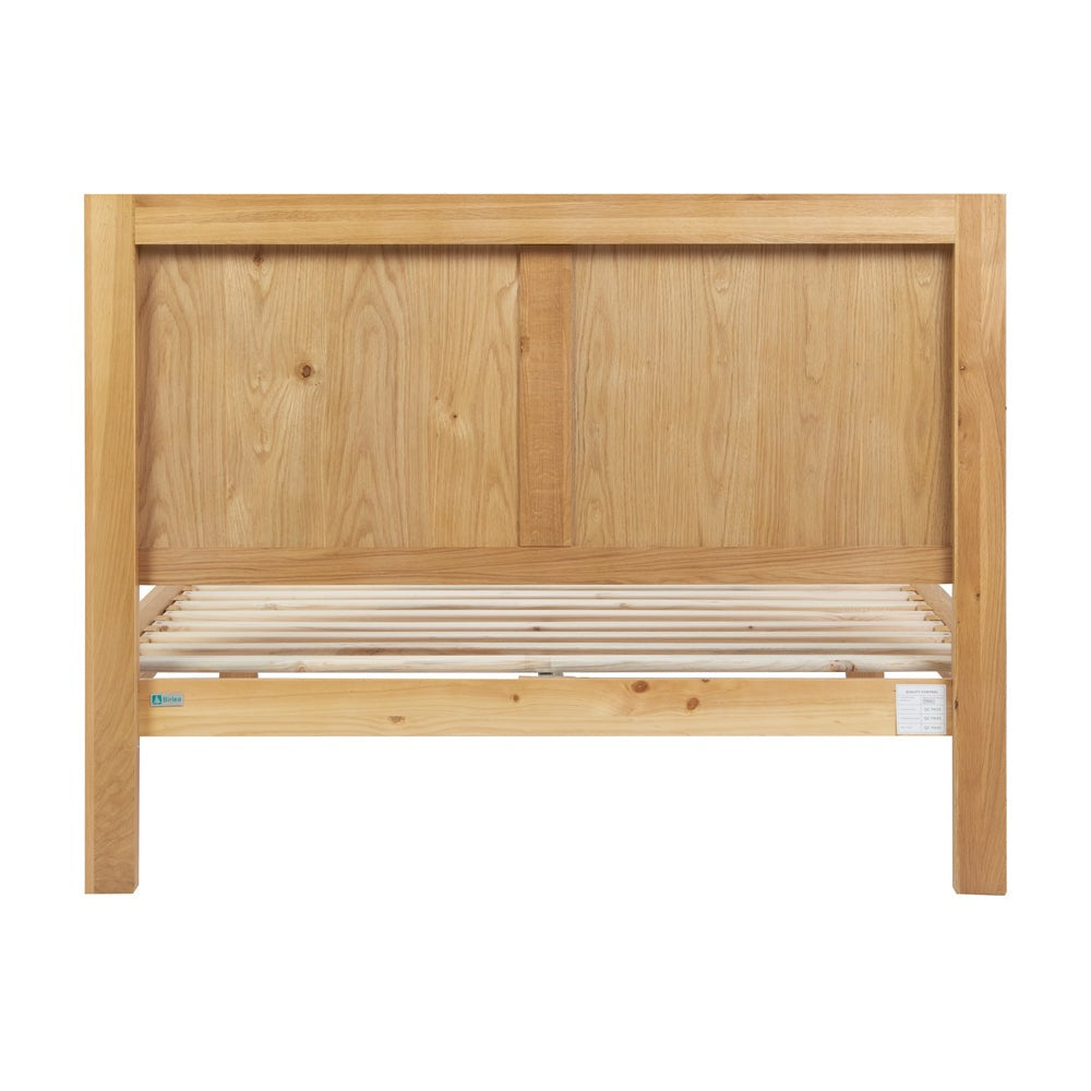 Product photograph of Olivia S Belvedere Oak Bed Double from Olivia's.