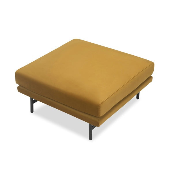 Product photograph of Liang Eimil Mossi Baxter Honey Footstool from Olivia's.