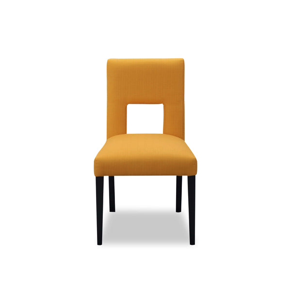 Product photograph of Liang Eimil Venice Dining Chair Mustard Linen from Olivia's.