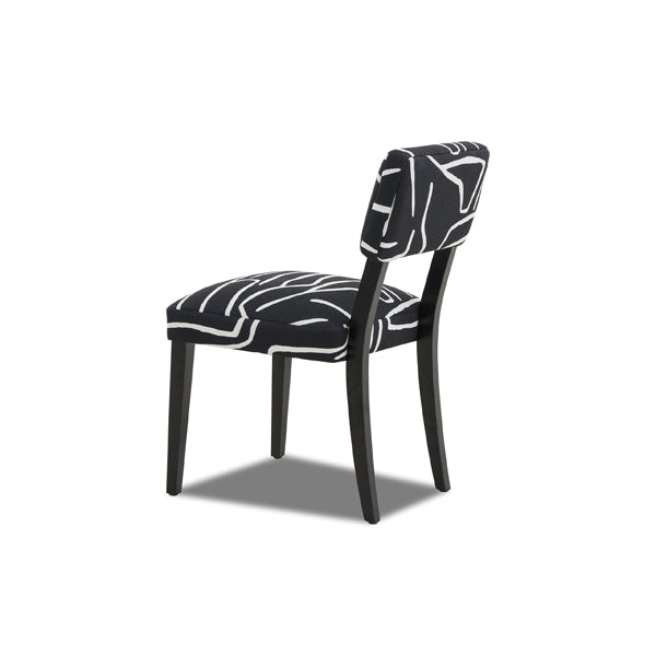 Product photograph of Liang Eimil Alfama Dining Chair - Tribe Black White from Olivia's.