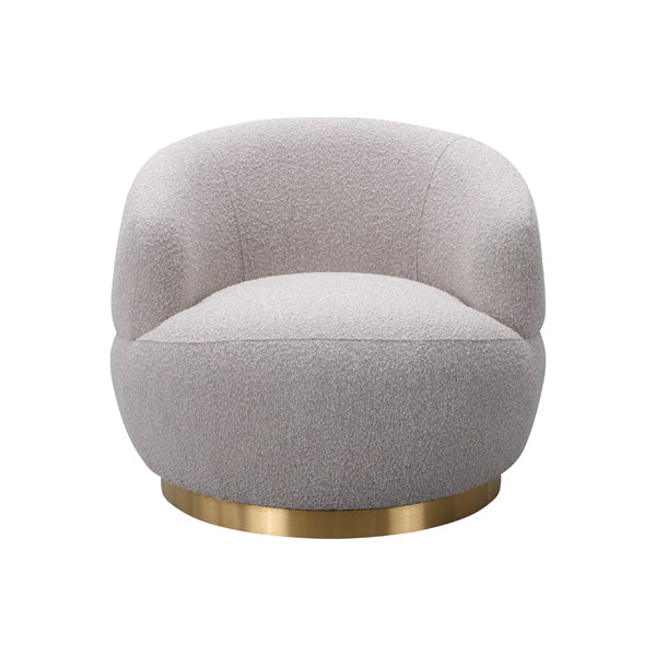 Product photograph of Liang Eimil Vitale Chait Boucle Taupe Occasional Chair from Olivia's.