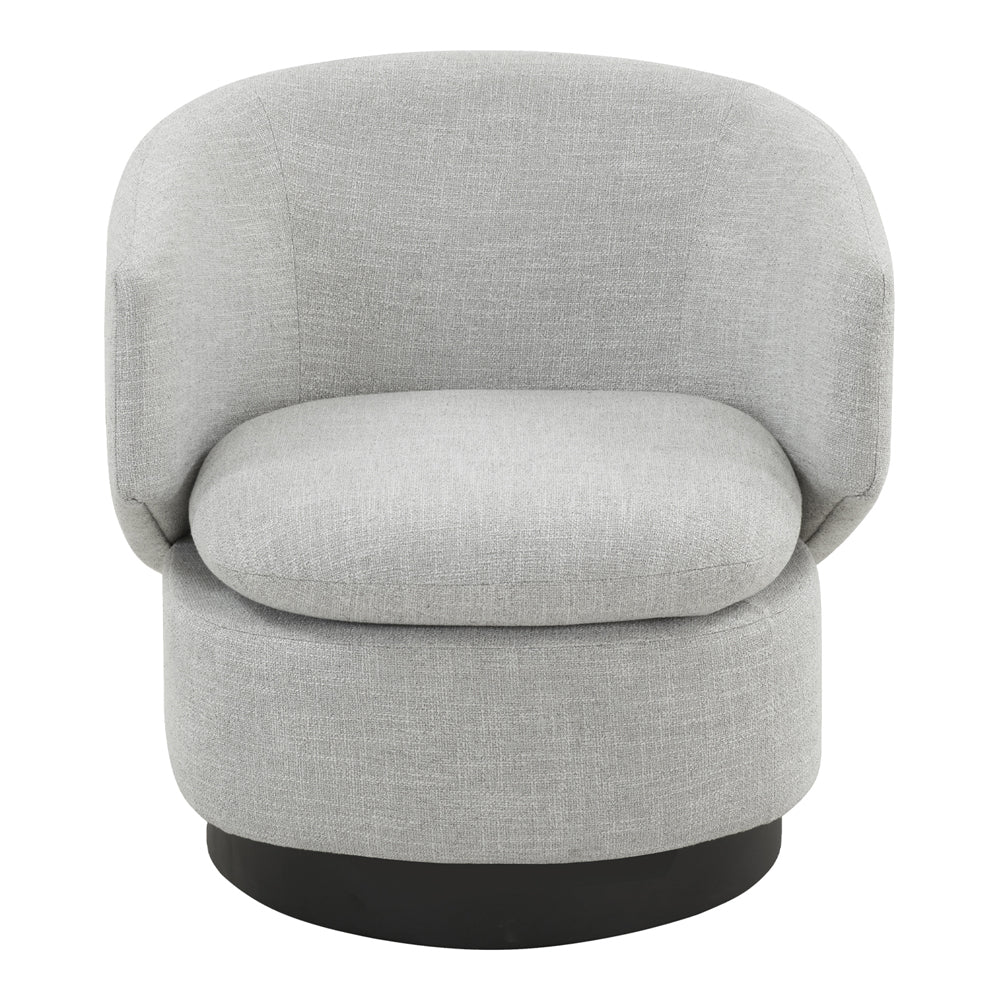 Product photograph of Liang Eimil Scarpa Occasional Chair Light Grey from Olivia's.