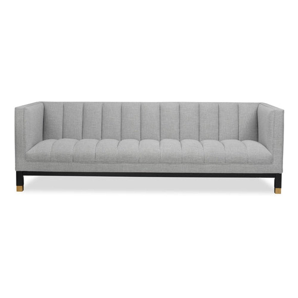 Liang Eimil Gamal Oscar Light 2 Seater Grey Sofa