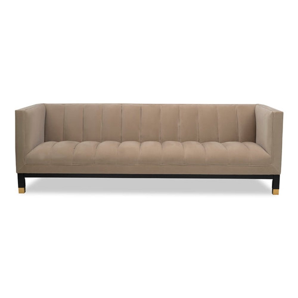 Liang Eimil Gamal Toscana Latte 3 Seater Sofa