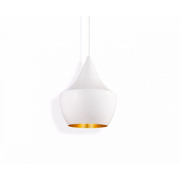 Product photograph of Tom Dixon Beat Stout Pendant White White from Olivia's