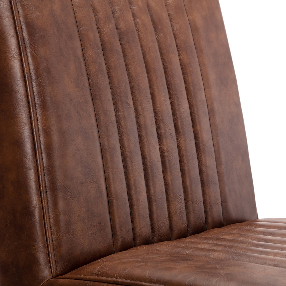 Product photograph of Olivia S Set Of 2 Baxter Chairs In Brown from Olivia's.