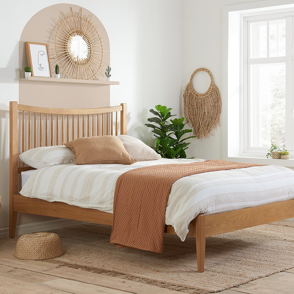 Olivias Blaire Oak Bed Kingsize