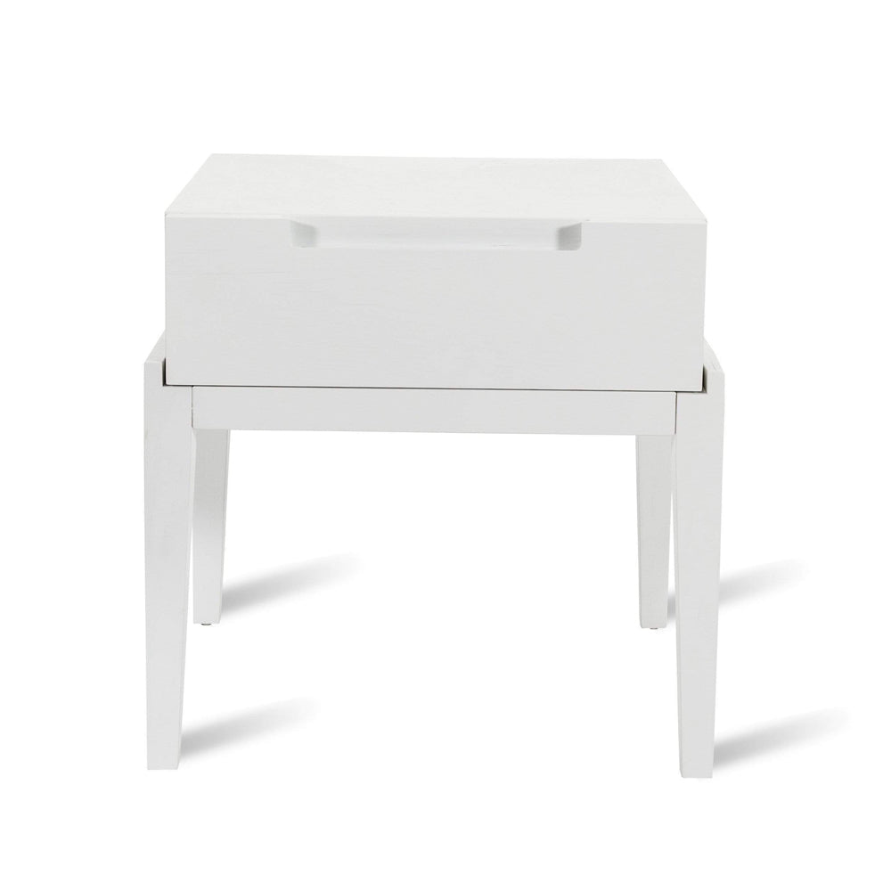 Product photograph of Twenty10 Designs Orchid White Bedside Table from Olivia's.