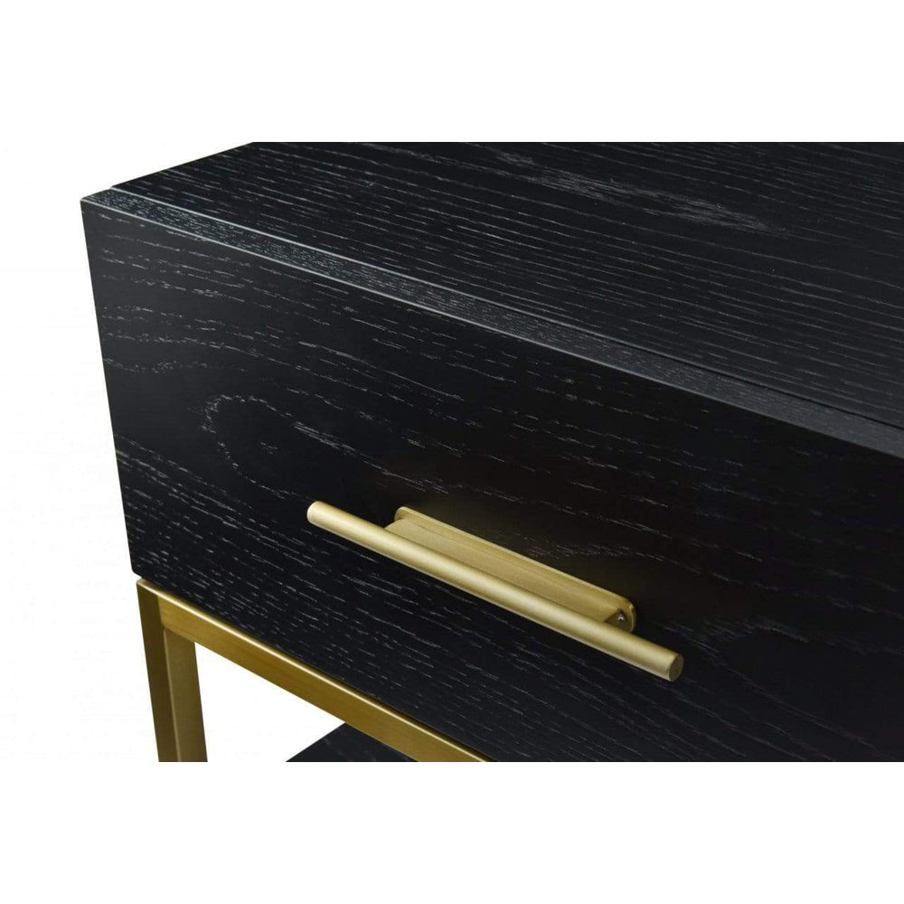 Product photograph of Twenty10 Designs Tulip Wenge 1 Drawer Bedside Table from Olivia's.