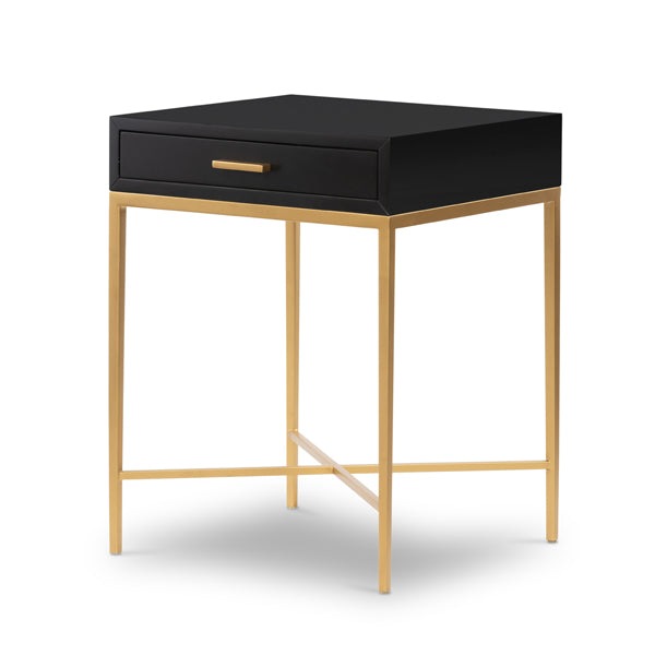 Product photograph of Di Designs Berkeley Side Table - Black from Olivia's.