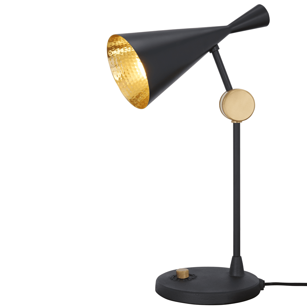 Product photograph of Tom Dixon Beat Table Lamp Black Black from Olivia's.