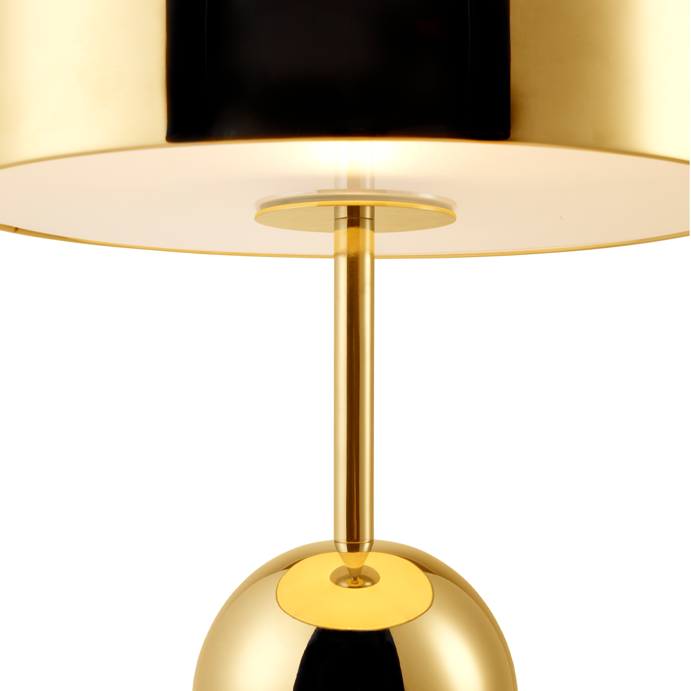 Product photograph of Tom Dixon Bell Table Light Brass from Olivia's.
