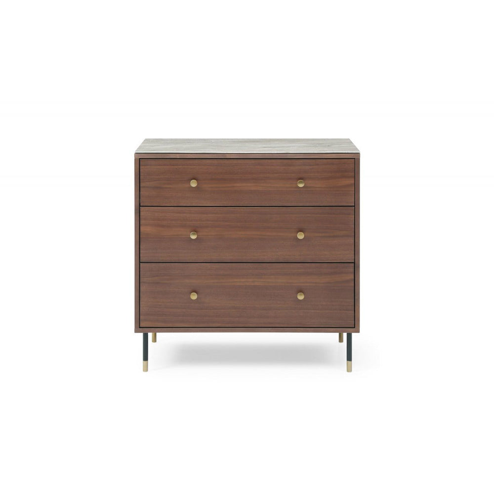 Product photograph of Twenty10 Designs Willow Timber Tobacco 3 Drawer Chest Of Drawers from Olivia's.