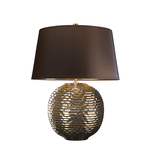 Product photograph of Elstead Caesar 1 Light Table Lamp Gold from Olivia's
