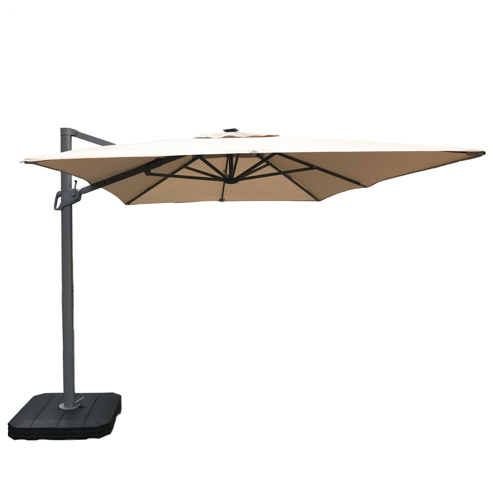 Product photograph of Maze Atlas Cantilever Parasol In Beige from Olivia's