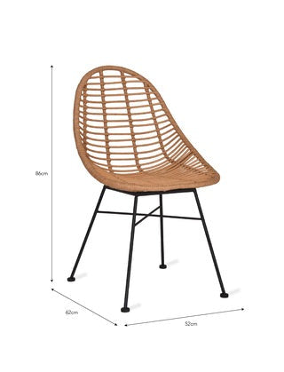 Product photograph of Garden Trading Hampstead Scoop Chair from Olivia's.