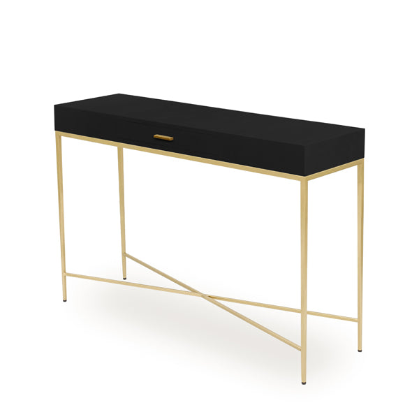 Product photograph of Di Designs Berkeley Console Table - Black from Olivia's.