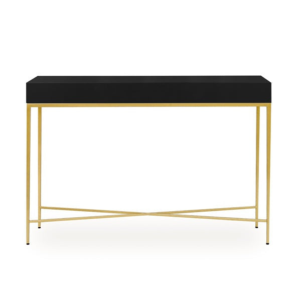 Product photograph of Di Designs Berkeley Console Table - Black from Olivia's.