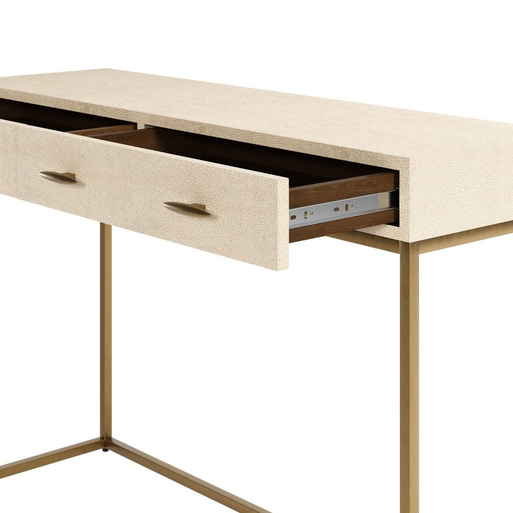Product photograph of Olivia S Hampton Ivory Console Table from Olivia's.