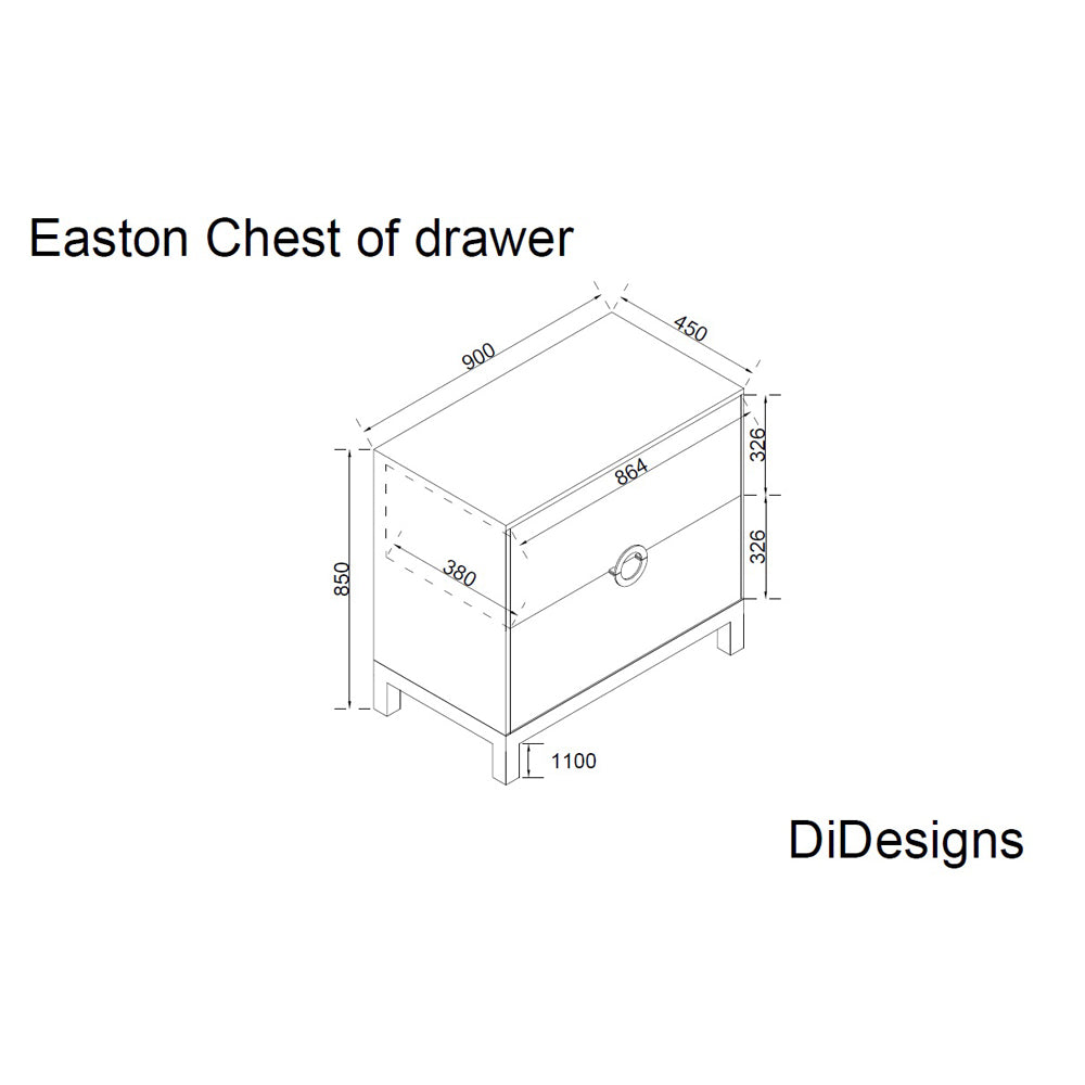 Product photograph of Olivia S Easton Sunburst Chest Of Drawers from Olivia's.