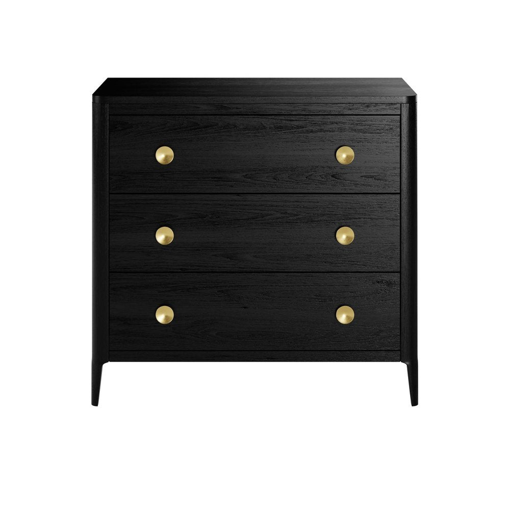 Olivias Abberley Black Chest Of Drawers